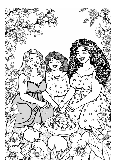 Garden Picnic Celebrating Self-Love