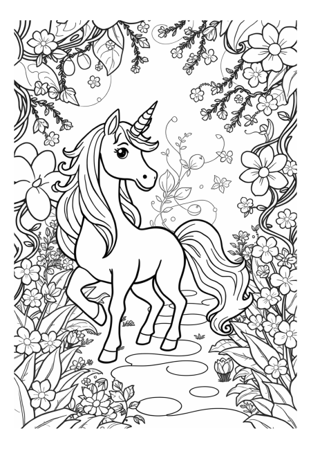 Enchanted Garden Unicorn Adventure