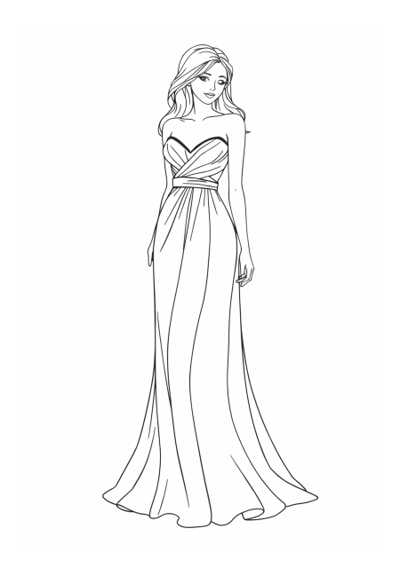 Elegant Evening Gown
