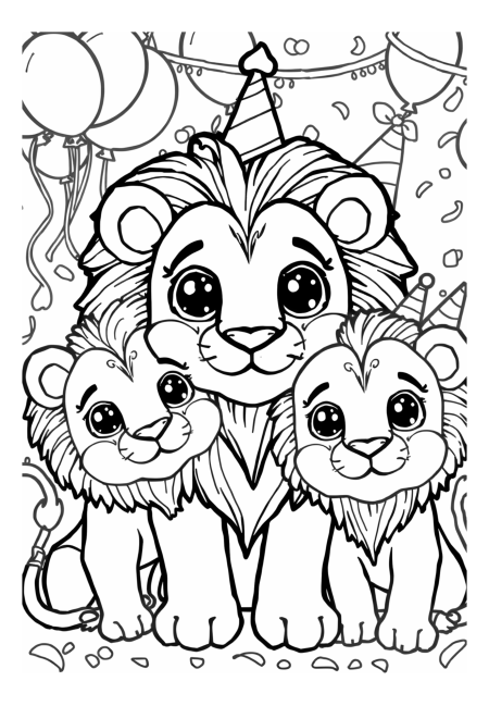 Friendly Lions Taming Adventure