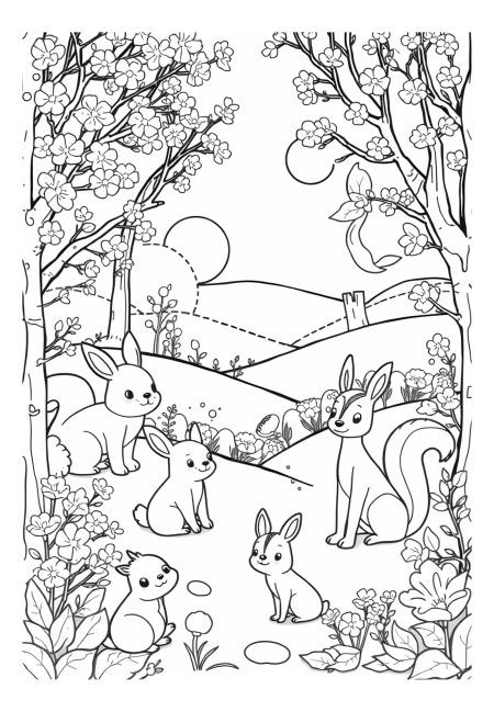 Cute Forest Animals