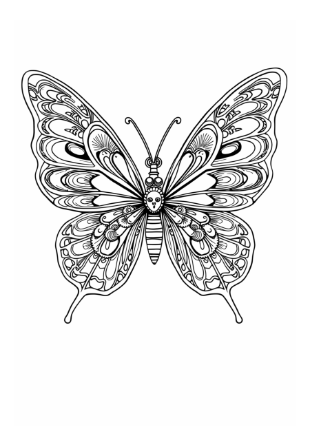 Steampunk Clockwork Butterfly