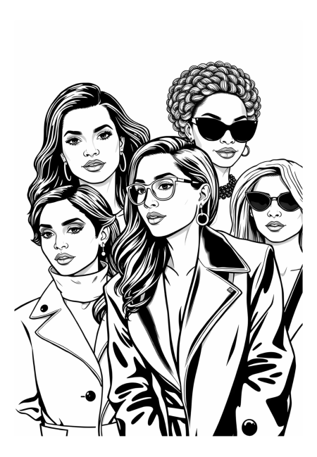 Fashion Icon Portraits