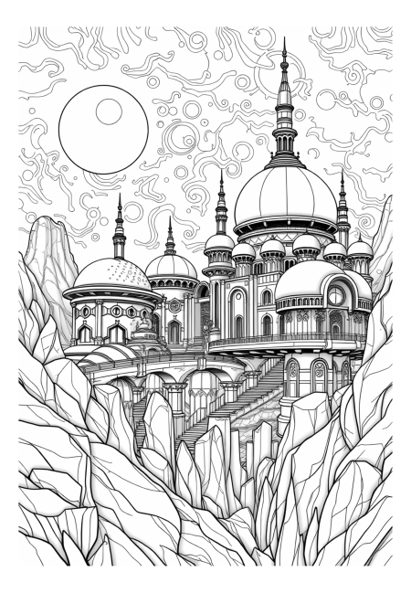 Mysterious Alien City on Distant Planet