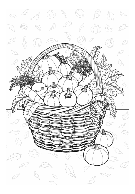 Grateful Harvest Vegetable Basket