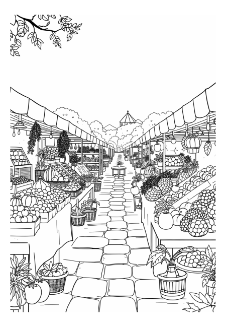 A Vibrant Farmer's Market Spread