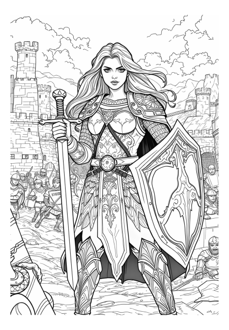 Courageous Princess: Epic Battle for Her Kingdom
