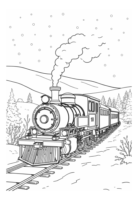 Magical Winter Wonderland Train Ride