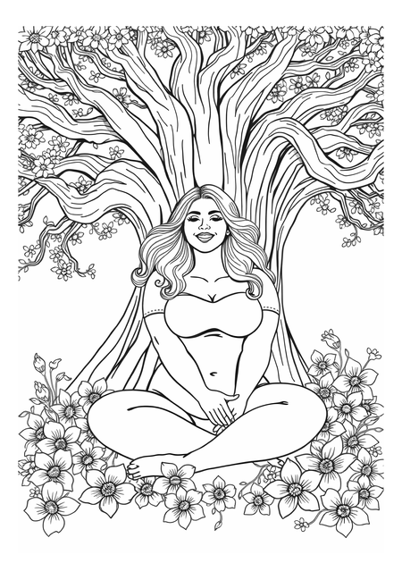 Joyful Curves: Embracing Nature's Beauty