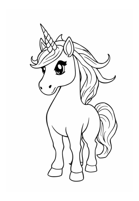Majestic Rainbow Unicorn