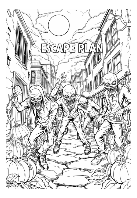 Zombie Apocalypse Escape Plan