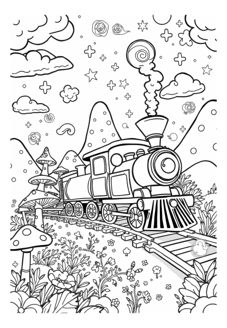 Enchanted Fantasy Express: Journey Through a Mystical Realm