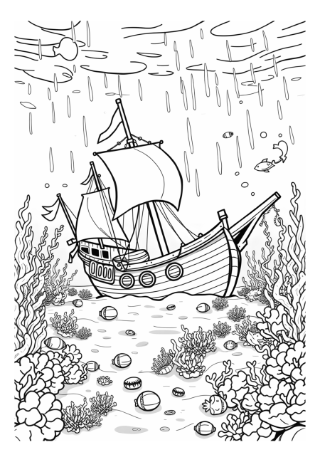 Deep Sea Adventure: Explore the Sunken Pirate Ship