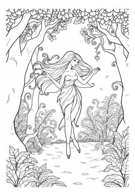 Enchanted Woodland Nymph Dance