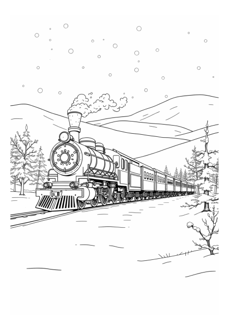 Winter Wonderland Scenic Train Journey
