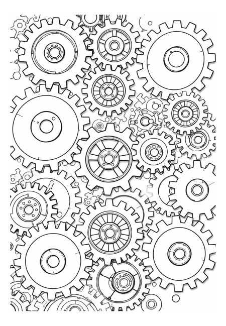 Precision Gear Mechanics: Dynamic Cogs in Action