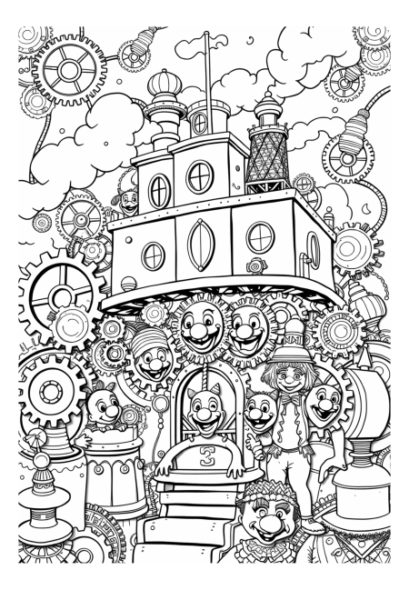 Clown Factory of Whimsical Creations