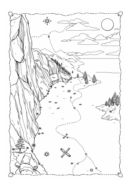 X Marks the Spot: Epic Treasure Map Quest