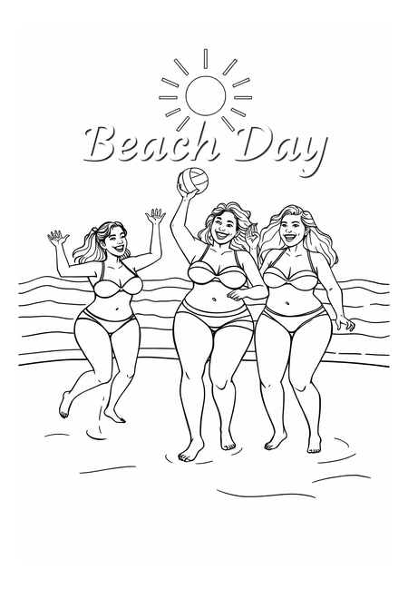 Beach Day: Embracing Every Body Shape