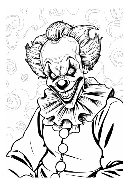 Enigmatic Grinning Jester