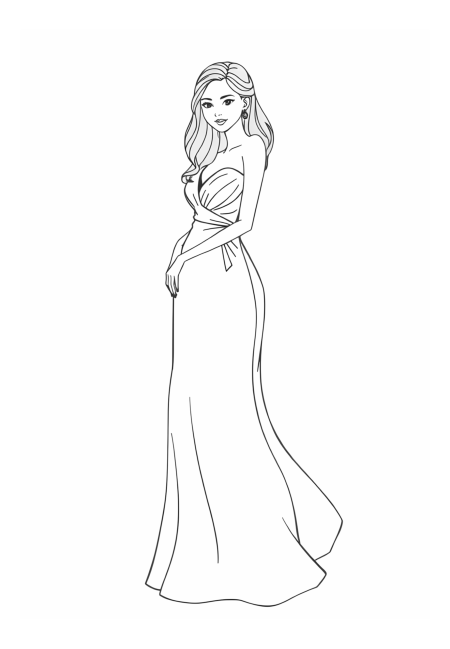 Luxury Evening Dress