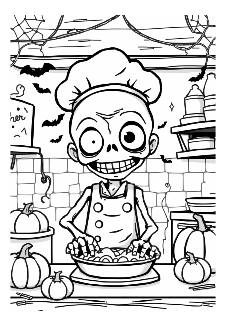 Zombie Chef's Ghoulish Gourmet