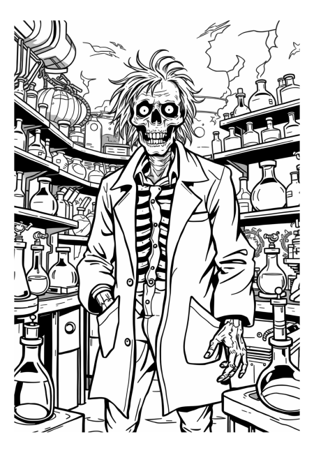 Undead Laboratory Researcher