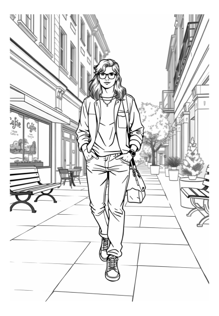 Urban Casual Look