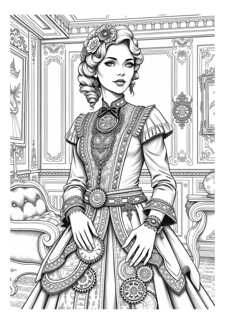 Victorian Steampunk Enchantress