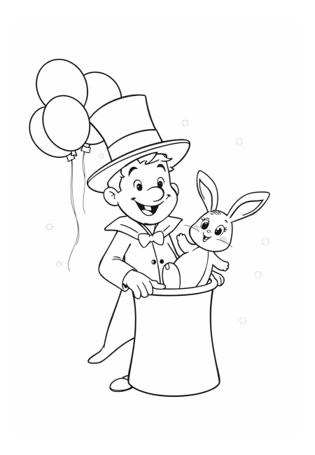 Enchanted Rabbit Hat Illusion