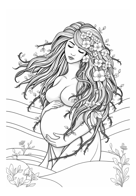 Mother Earth's Nurturing Embrace